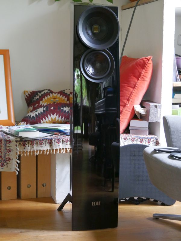 ELAC Concentro S 507.2 schwarz mit Spezialring